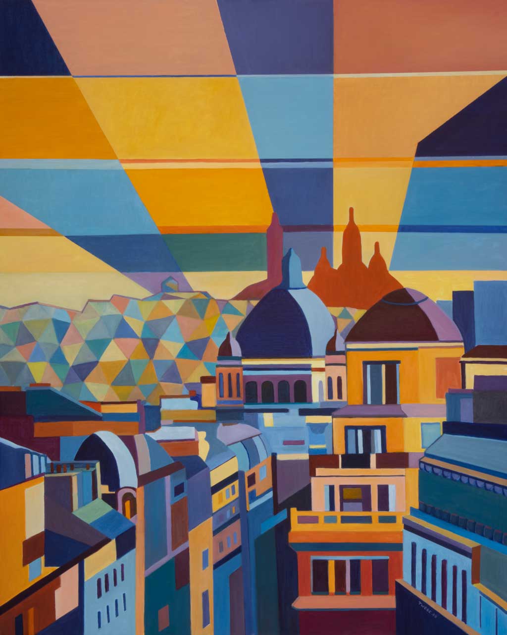 Exposition "Abstractivation" de David Twose - Centre Sohane Benziane Paris 15 - janvier 2025